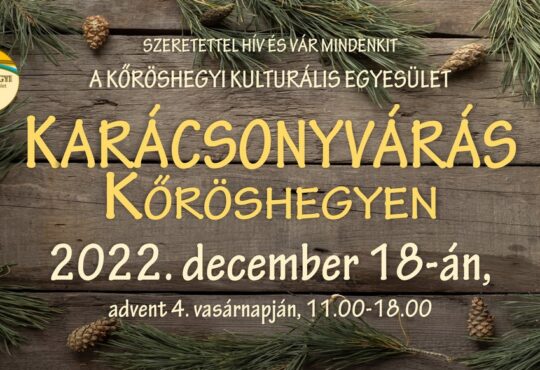 Karácsonyvárás Kőröshegyen