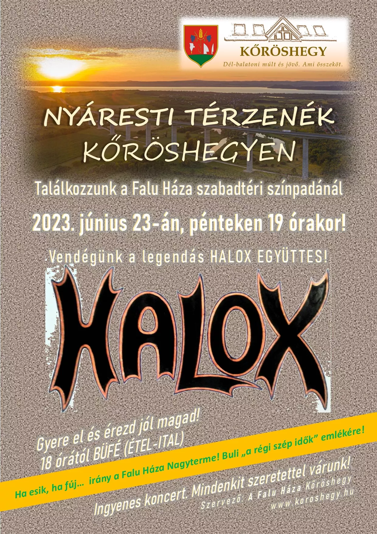 Halox koncert 2023. június 23-án