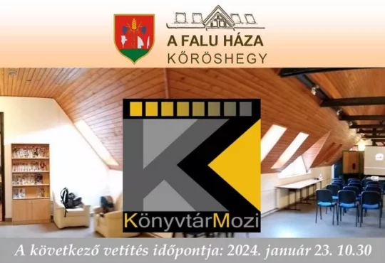Könyvtárlátogatás és vetítés a Magyar Kultúra Napja alkalmából